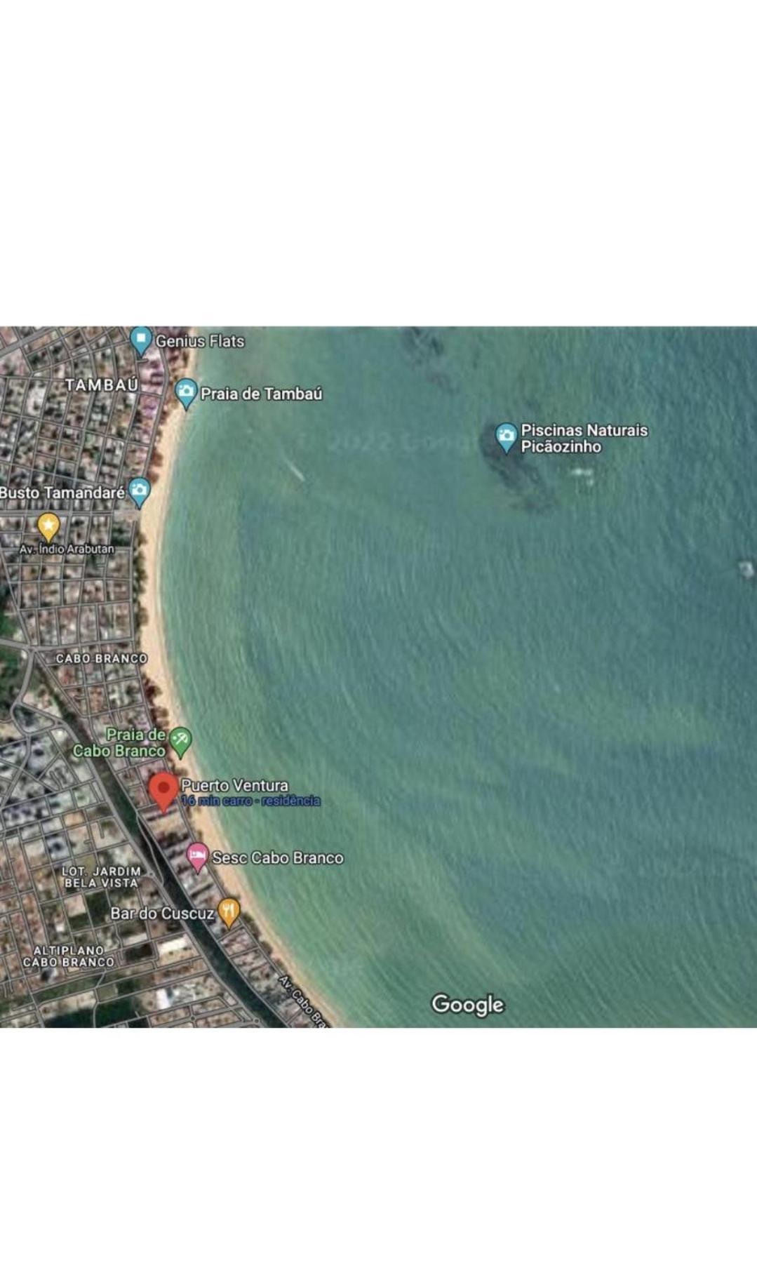 Flat Beira Mar Do Cabo Branco Apartamento João Pessoa Exterior foto
